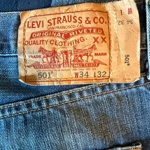 LEVIS JEANS Original 501